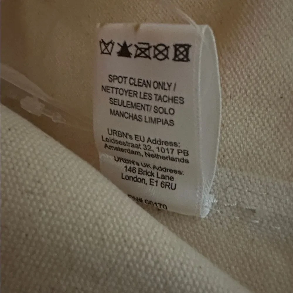 Anthropologie The Hartley Bloody Mary Beaded Cocktail Mini Cotton Canvas Tote - Picture 15 of 16